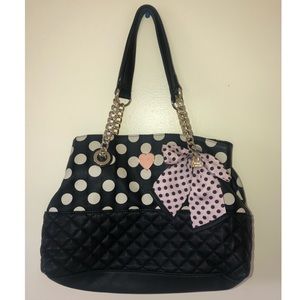 Betsy Johnson Polka Dot Bag